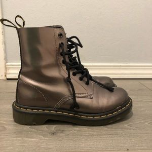 Pewter Dr Martens